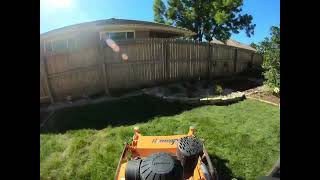 Scag VRide II 36” This mower is a beast [upl. by Ttsepmet526]