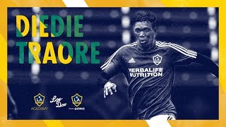 LA Galaxy II open tryout winner Diedie Traore signs with LA Galaxy first team [upl. by Jit]