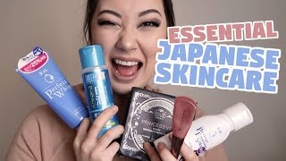 Haul ESSENTIAL JAPANESE SKINCARE I BUY WHEN IN JAPAN [upl. by Ayamat]