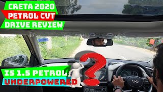 Is Creta 2020 15 IVT Petrol Automatic Underpowered🔥 Drive Review 🔥 1300km Owners Review 🔥 Millage [upl. by Oterol211]