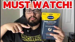 Dr Scholls Tired Achy Feet Soothing amp Reviving Foot Mask 3 Pair Warming Booties Honest Review [upl. by Laira]