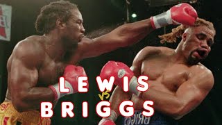 Lennox Lewis contra Shannon Briggs Knockout Highlights [upl. by Ardnuas]