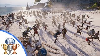 Assassins Creed Odyssey Conquest Battle Gameplay  150 v 150 Exclusive E3 2018 Hands On [upl. by Lletnwahs]