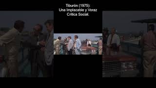 shorts Tiburón 1975 Una Implacable y Voraz Crítica Social [upl. by Sewoll246]