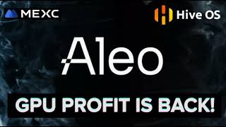 ALEO COIN NOW TOP PROFIT Easy HIVEOS Mining Tutorial  Pool  Wallet [upl. by Arbrab]