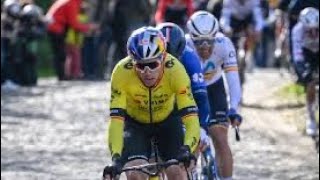 Samenvatting KuurneBrussel Kuurne 2024  Wout van Aert [upl. by Trefler69]