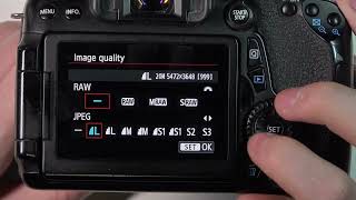 How To Change Image Quality On Canon 70D Camera [upl. by Geraud225]