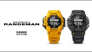 GSHOCK RANGEMAN GPRH1000 Development [upl. by Ecinerev13]