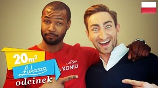 Isaiah Mustafa w 20m2 Łukasza  internetowy talkshow odcinek 55 [upl. by Ccasi146]