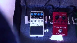 Signos Soda Stereo  Delay Boss DD7 [upl. by Suedama]