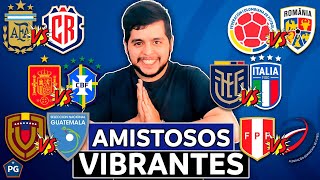 PREDICCIÓN y ANÁLISIS AMISTOSOS🔥ECUADORITALIA🔥 COLOMBIARUMANIA🔥PERÚREP DOM y MÁS👉FECHA FIFA [upl. by Lotsirhc599]