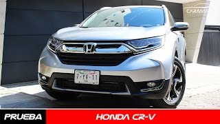 Honda CR V 2017 a prueba  CarManía [upl. by Kissel]