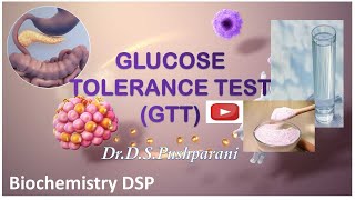 BiochemistryDSP Glucose Tolerance Test GTT Diabetes Mellitus Diagnosis of DiabetesBiochemistry [upl. by Cord]