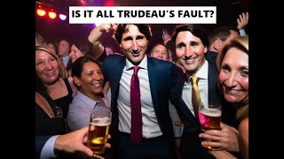 Justin Trudeau Parties While HIS Party Is In Tatters [upl. by Edgard]