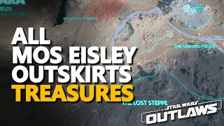 All Mos Eisley Outskirts Treasures Star Wars Outlaws [upl. by Savihc]