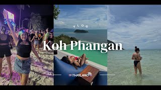 Koh Phangan vlog 2023 🇹🇭 เที่ยวเกาะพะงัน Full moon party 🎉 MeawPim [upl. by Bluhm]