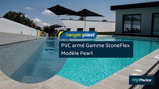 Liner armé Haogenplast StoneFlex Pearl [upl. by Nawotna]