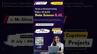 Mastering Full Stack Data Science and AI From Concepts to Implementation  NareshIT [upl. by Ahsien929]