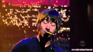 Arctic Monkeys  Fluorescent Adolescent Live at David Letterman [upl. by Etnaik]