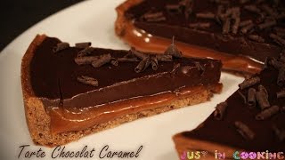 Recette de Tarte Chocolat Caramel au Beurre Salé [upl. by Isa]