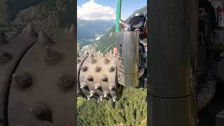 Extremer Motormäher Einsatz im Hochgebirge mit IBEX G4 und Helikopter ⛰️🚁🐐 shorts [upl. by Hussey]