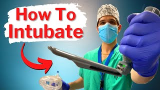 How to intubate with a Miller straight blade [upl. by Yauqram]