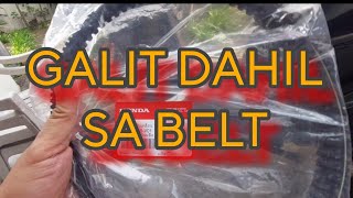 FAKE BELT NG HONDA CLICK 125 ILANG BUWAN INABOT trending viral hondamotorcycles [upl. by Lynd]