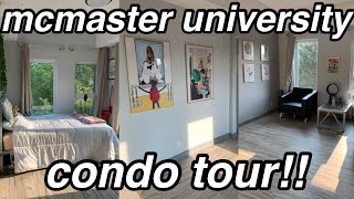 McMaster University Condo Tour 2020 [upl. by Jara]