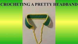 Crochet Headband Tutorial [upl. by Drexler]