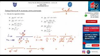 TP04  LIMITES  EJERCICIO 05  MATEMATICA 1  FACULTAD DE CIENCIAS ECONOMICAS  UNPSJB [upl. by Aik]