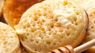 Crumpets Recipe  from a crumpet producer [upl. by Nerrad]