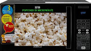 How to Make Popcorn in Microwave Oven Act II Popcorn in IFB MicrowaveMicrowave Snack Recipes [upl. by Ynnij]