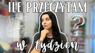 Ile czytam w ciągu tygodnia 🤔 podliczam czytane strony i książki 📚 [upl. by Enos943]