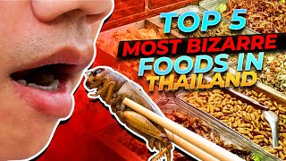 MOST BIZARRE FOODS of Thailand [upl. by Akimak]