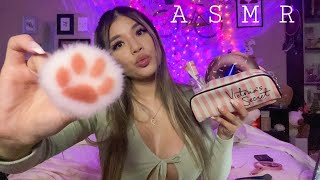 ASMR  Mean Girl Does Your Makeup Roleplay💄Personal attention Inaudible whispers [upl. by Naira]