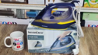 Silver Crest original steam iron premium quality iron [upl. by Nnylrats]