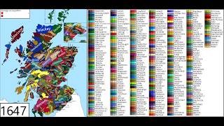 History of Scottish clans Every year 8341707 [upl. by Ainex]