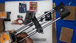 How to make mini plotter machine at home [upl. by Eitak]