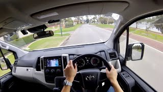 2019 Toyota HiAce POV Drive  ACCELERATION  CRUISING [upl. by Jocelyne]