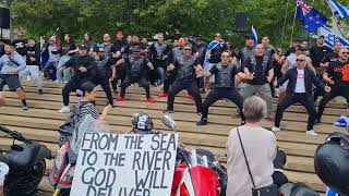 The Maori of New Zealand show support to Israel with the famous Haka dance [upl. by Eiramyelhsa150]