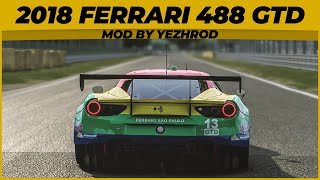 2018 Ferrari 488 GTD Michelotto by Yezhrod  Assetto Corsa [upl. by Rae]