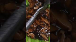 Shiitake mushrooms with bok choy [upl. by Ylenats]