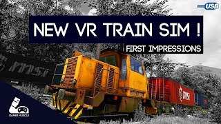 BEST VR TRAIN SIMULATOR   BIT OF A TEST [upl. by Ericha]