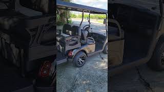 MadJax ESeries E4 Black Lithium Golf Cart madjax style class golfcart [upl. by Anileve]