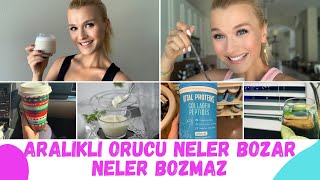 ❗🥳 ARALIKLI ORUÇ YAPARKEN NELER YİYİP İÇEBİLİRİZ❓ ARALIKLI ORUCU BOZAN ŞEYLER NELER ❓ [upl. by Mateo]