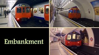 Embankment Tube station  London Underground [upl. by Lesde]