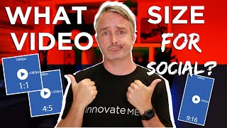 Social Media VIDEO SIZES amp RATIOS Video Size Guide for 2024 [upl. by Ahkos]