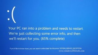 How to Fix System Service Exception Blue screen Error  Windows 10  windows 11  2024 [upl. by Eirrok322]