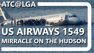 ATCLGA  Flight 1549 COMPLETE TRANSCRIPT [upl. by Leinod]