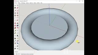 Modéliser un tore sur Sketchup [upl. by Yrruc]